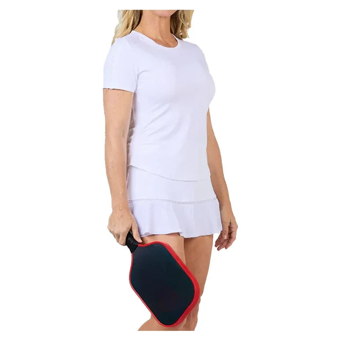 Women's Short Sleeve Top White