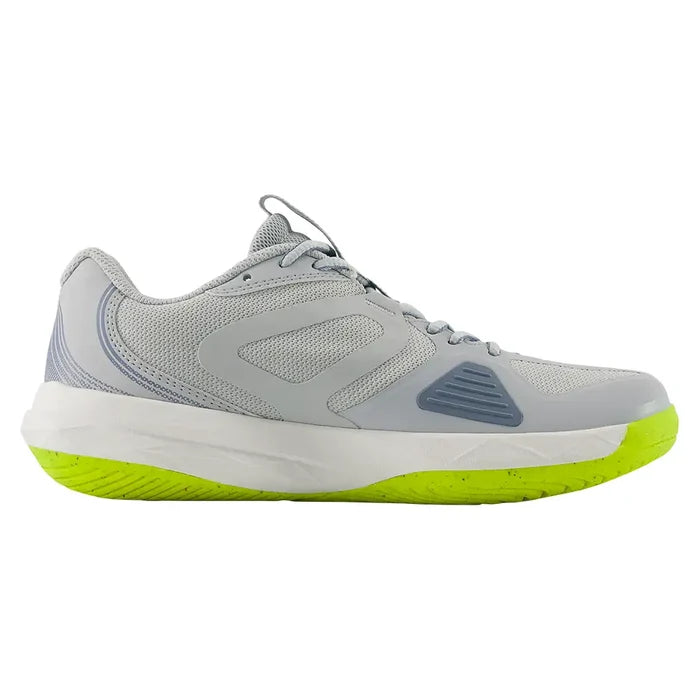 Women's SmashStep PKL 2E Width Pickleball Shoes Light Zinc Blue and Pink Granite