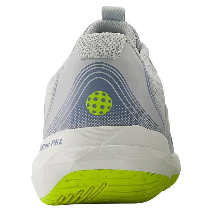 Women's SmashStep PKL B Width Pickleball Shoes Light Zinc Blue and Pink Granite