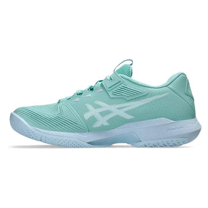 Women's Solution Speed FF 4 Shoes Oasis Green and Light Blue