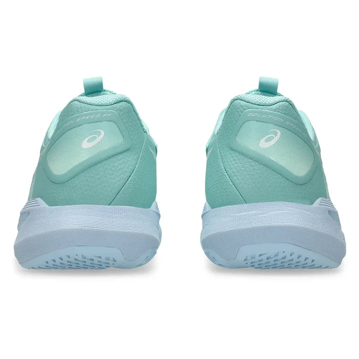 Women's Solution Speed FF 4 Shoes Oasis Green and Light Blue