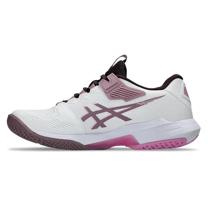 Women's Solution Speed FF 4 Shoes White and Dusty Mauve