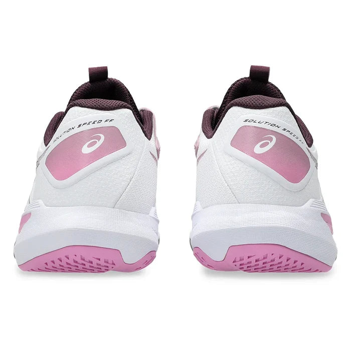 Women's Solution Speed FF 4 Shoes White and Dusty Mauve