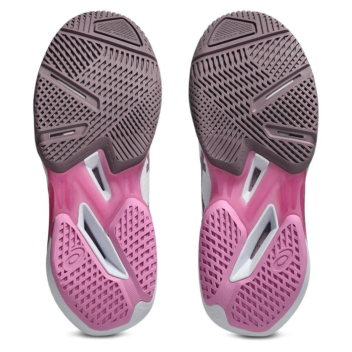 Women's Solution Speed FF 4 Shoes White and Dusty Mauve