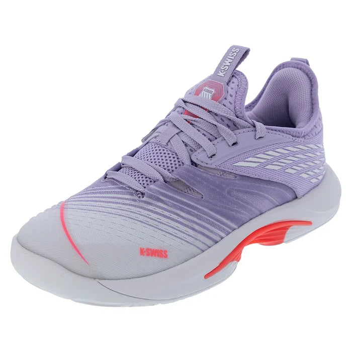 Women's SpeedTrac Court Shoes White and Orchid Petal