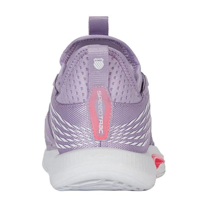 Women's SpeedTrac Court Shoes White and Orchid Petal