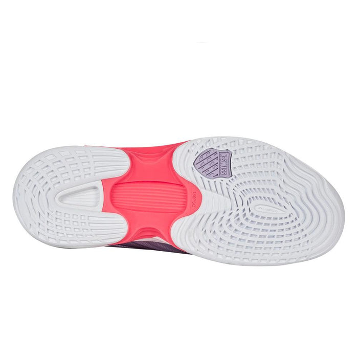 Women's SpeedTrac Court Shoes White and Orchid Petal