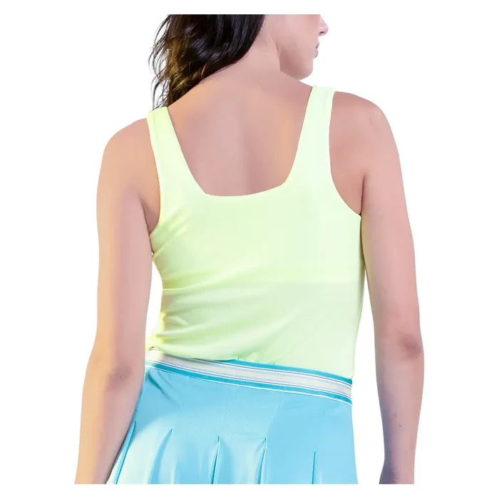 Women's Squared Up Tank Lemon Frost