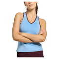 Women's Starter Tank Bluebell and Cabernet