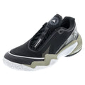 Women's Stella McCartney Barricade Shoes Core Black and Silver Metallic