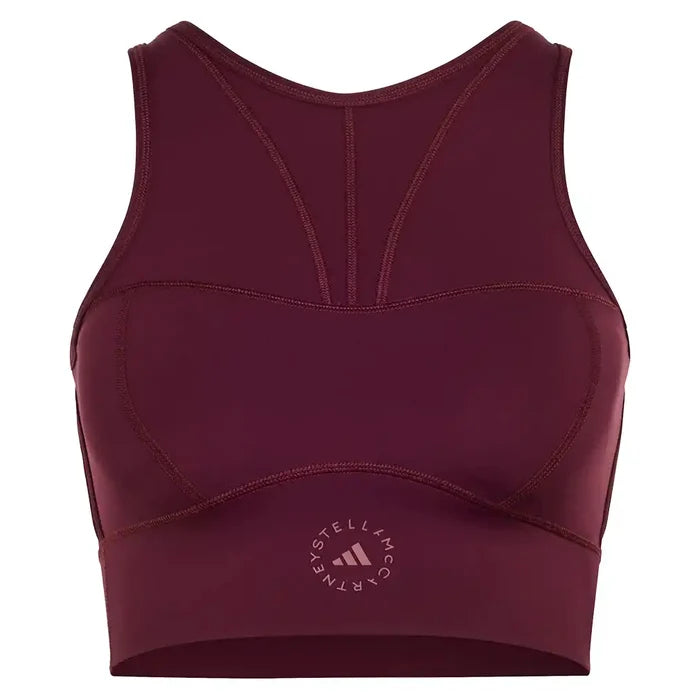 Women's Stella McCartney Crop Training Top Maroon