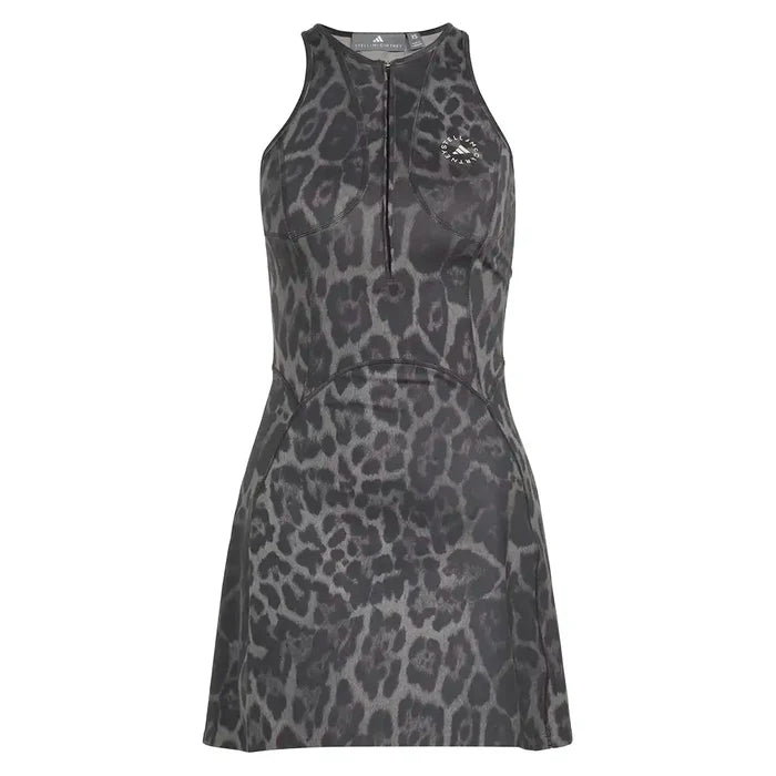 Women's Stella McCartney Printed Training Dress Dove Grey and Carbon