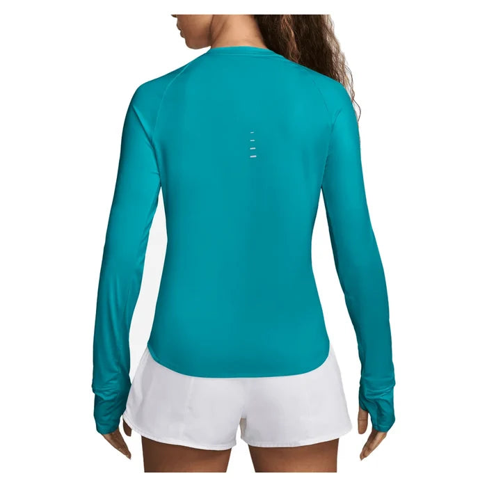 Women's Swift Dri-FIT UV Long-Sleeve Crew-Neck Running Top, Nike, Pickleball Express, HQ0503-H26-1
