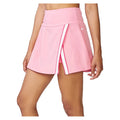 Women's Tape Trim Wrap Front Skort Pure Pink and Solar Pink