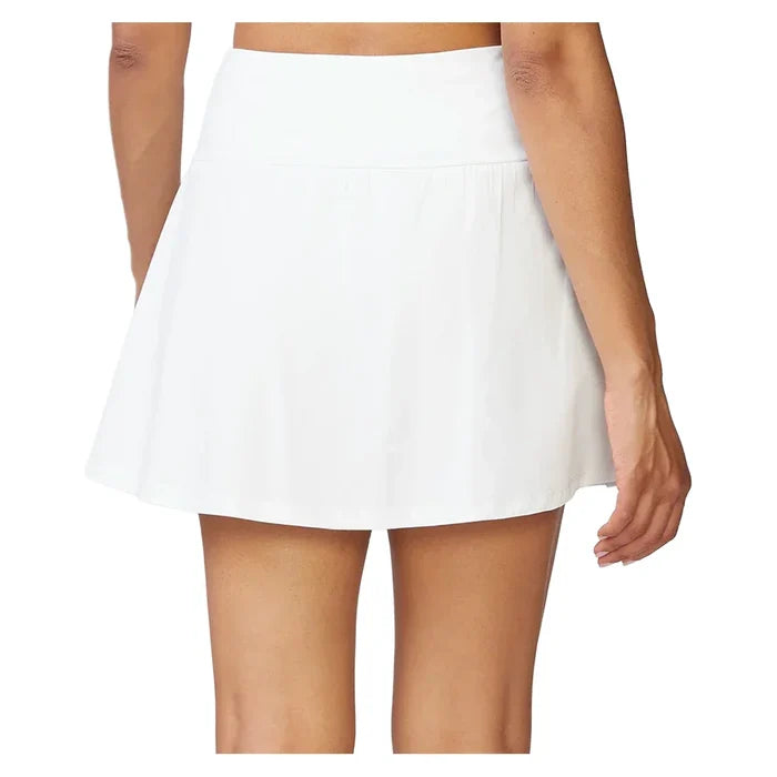 Women's Tape Trim Wrap Front Skort White and Night Sky