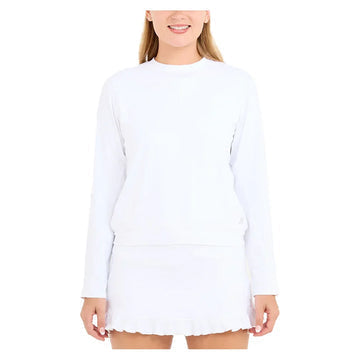 Women`s Tennis Pullover White