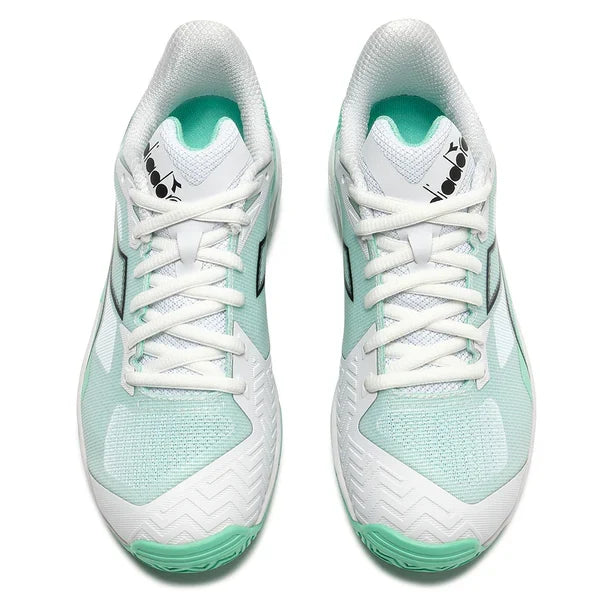 Women's Trofeo 4 W AG Court Shoes White and Cabbage