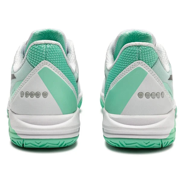 Women's Trofeo 4 W AG Court Shoes White and Cabbage