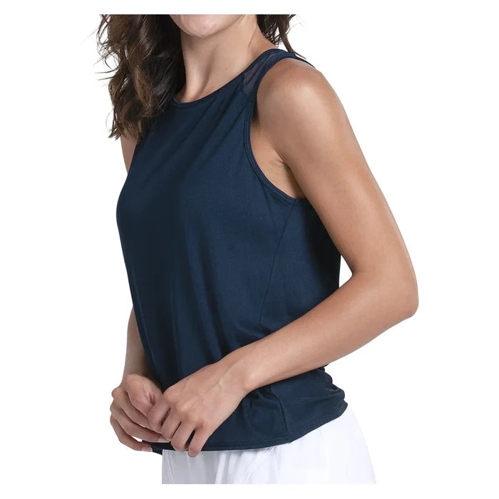 Women's Twist Back Rib Tank
