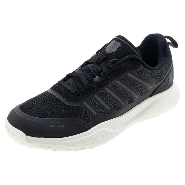 Women's Ultra Court Pickleball Court Shoes Black and Snow White