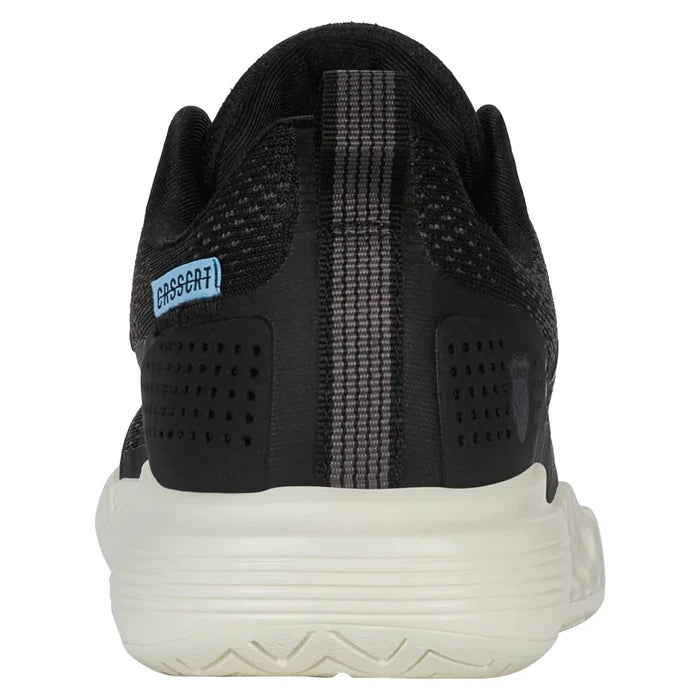 Women's Ultra Court Pickleball Court Shoes Black and Snow White