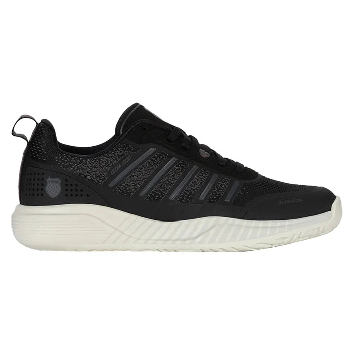 Women's Ultra Court Pickleball Court Shoes Black and Snow White