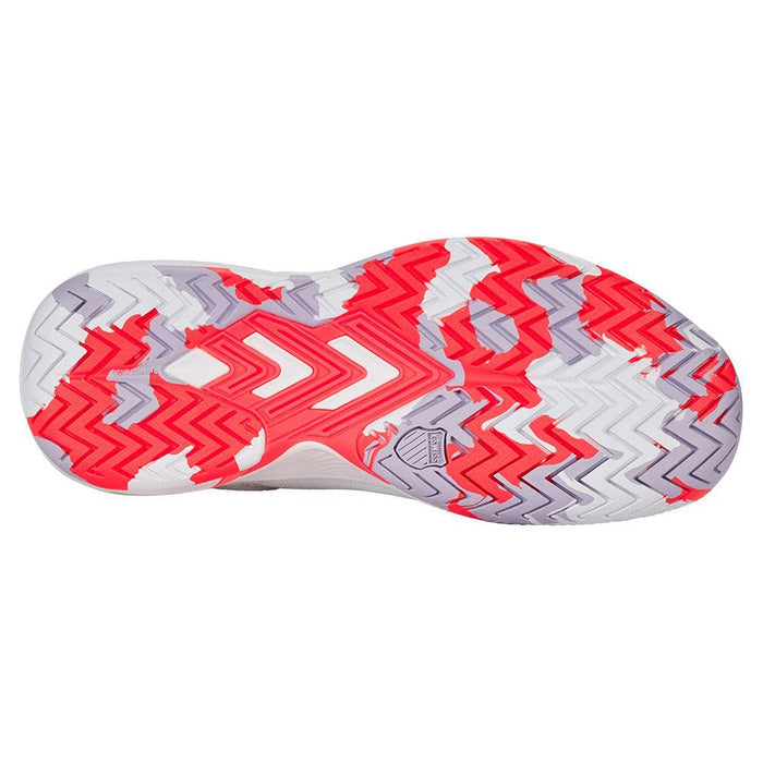 Women's Ultrashot Team Court Shoes White and Orchid Petal