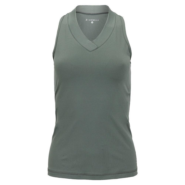 Women's UV Colors Racerback Tank Army