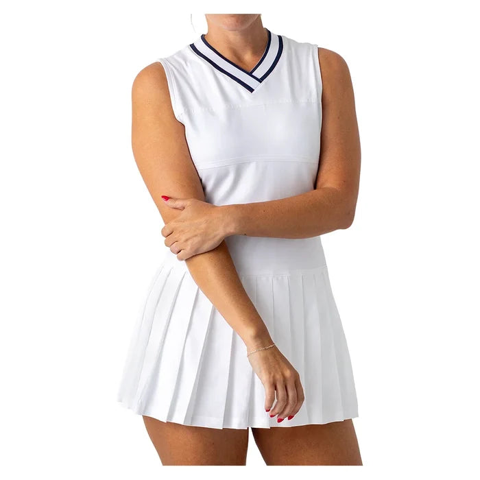 Women's V-Neck  Dress
