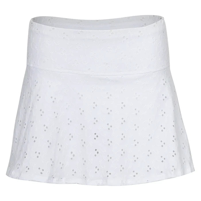Women's Varsity Skort White