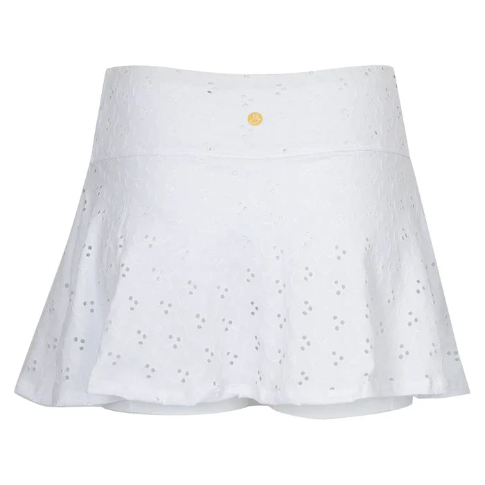 Women's Varsity Skort White