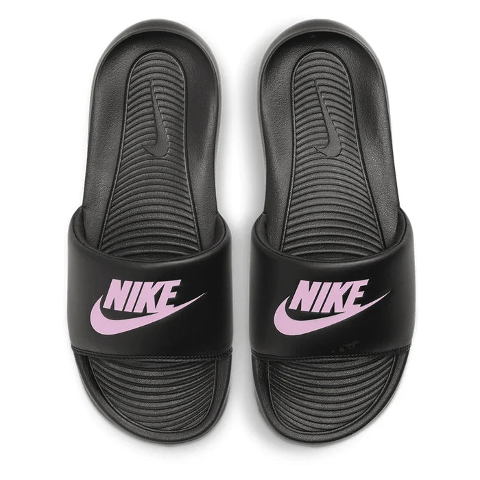 Women`s Victori One Slides Black and Lt Arctic Pink