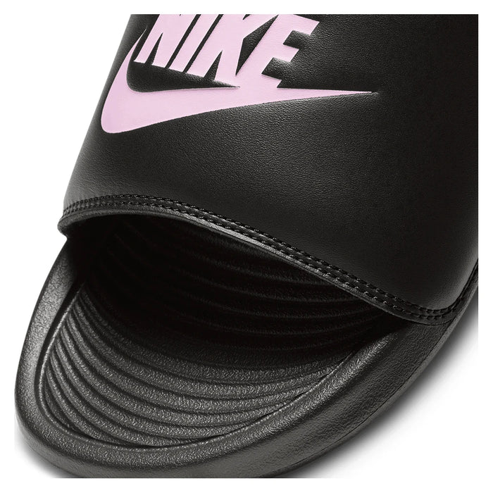 Women`s Victori One Slides Black and Lt Arctic Pink