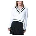 Women`s Victory V-Neck Court Sweater