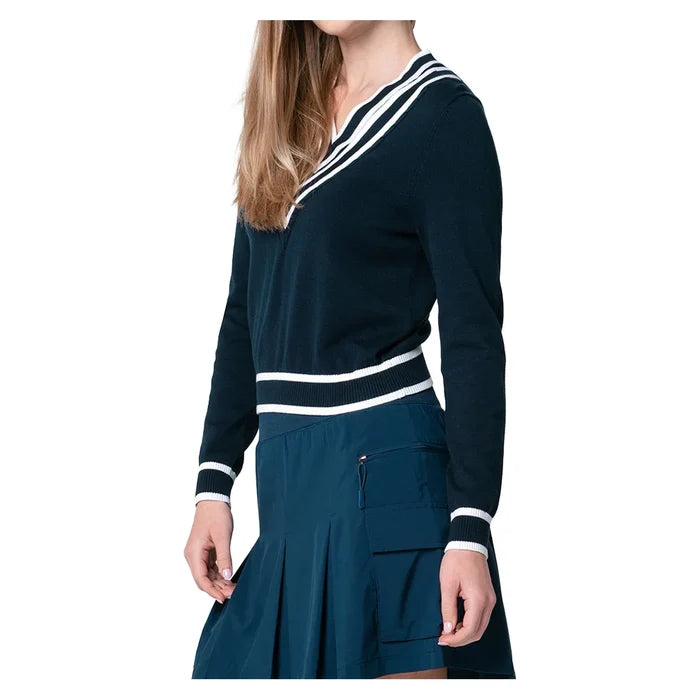 Women`s Victory V-Neck Court Sweater