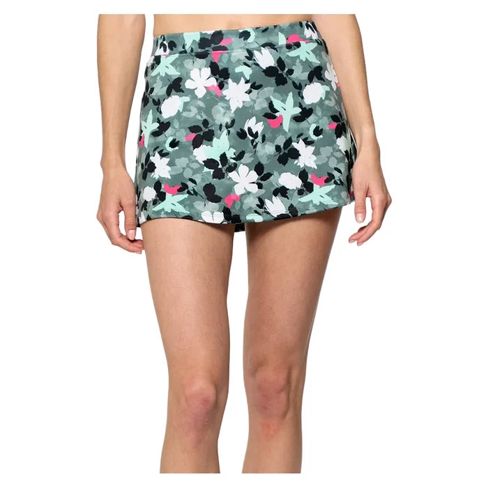 Women's Vixen Printed 13 Inch Skort Fern Bouquet
