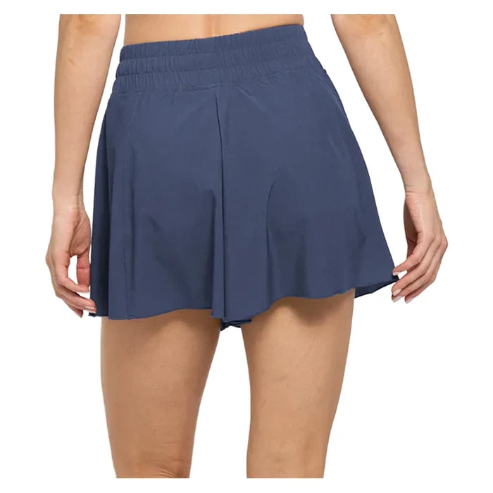 Women's Volume Tennis Short Beet