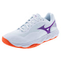 Women's Wave Court 2 AC Shoes White and Dahlia