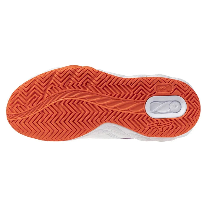 Women's Wave Court 2 AC Shoes White and Dahlia