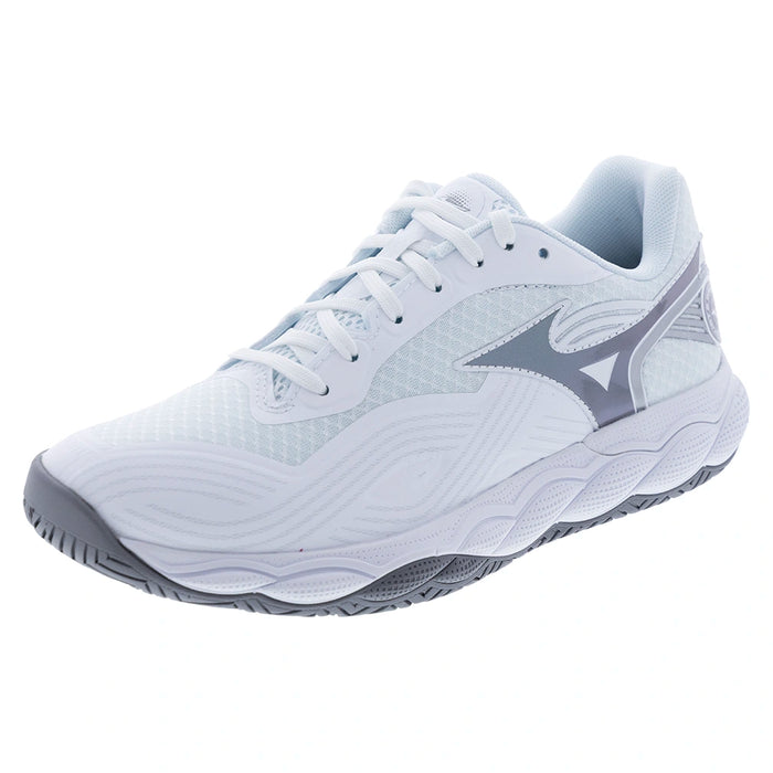 Women's Wave Enforce Court 2 AC Shoes White and Harbor Mist