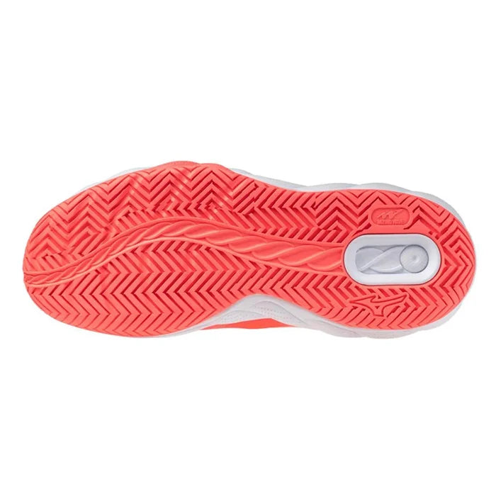 Women's Wave Enforce Court AC Shoes Striking Coral and White