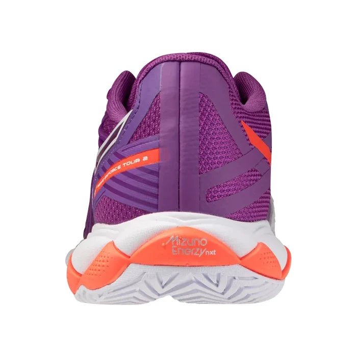 Women's Wave Enforce Tour 2 AC Shoes Dahlia and White