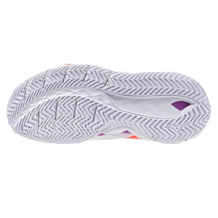 Women's Wave Enforce Tour 2 AC Shoes White and Lava Orange