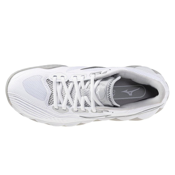 Women's Wave Enforce Tour 2 Court Shoes White and Silver