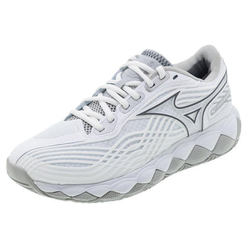 Women's Wave Enforce Tour 2 Court Shoes White and Silver