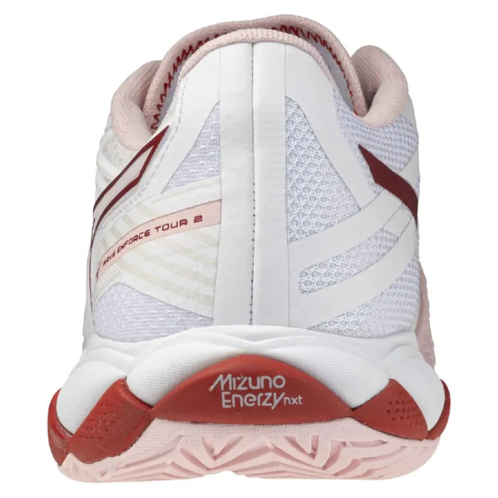 Women's Wave Enforce Tour AC Shoes White and Pinkesque