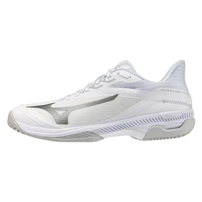 Women's Wave Exceed Court AC Shoes White and Harbor Mist