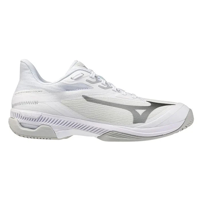 Women's Wave Exceed Court AC Shoes White and Harbor Mist