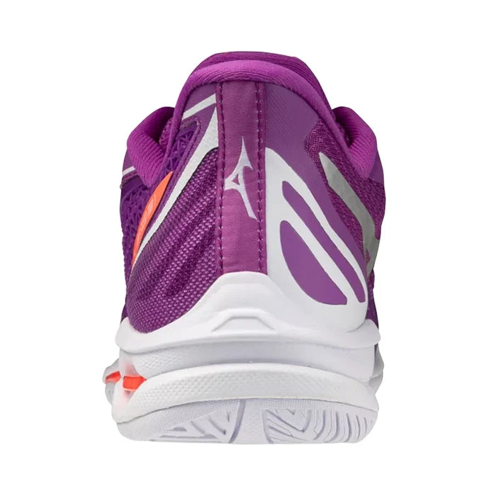 Women's Wave Exceed Tour 7 AC Shoes Dahlia and White