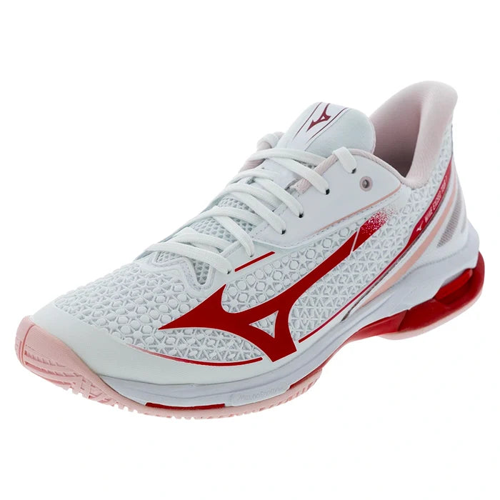 Women's Wave Exceed Tour 7 AC White and Fiery Red